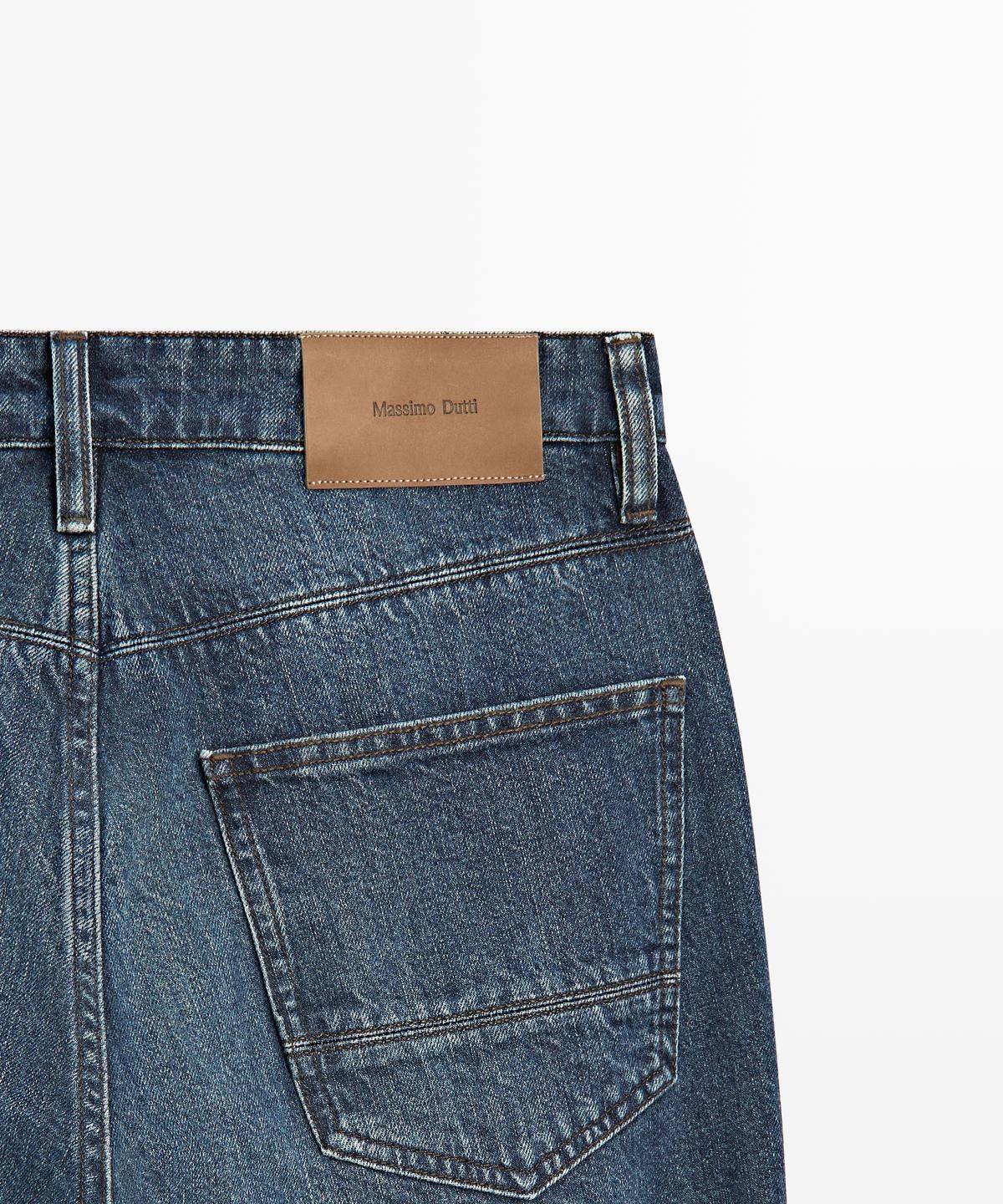 마시모두띠(MASSIMO DUTTI) 테이퍼드핏 진