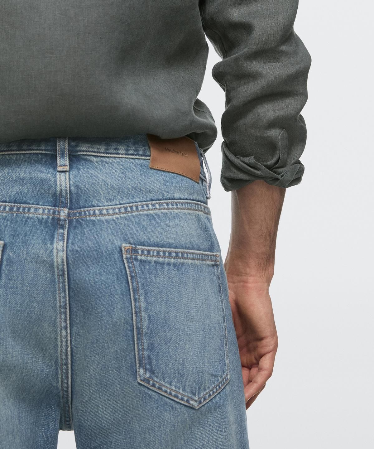마시모두띠(MASSIMO DUTTI) 스트레이트핏 진