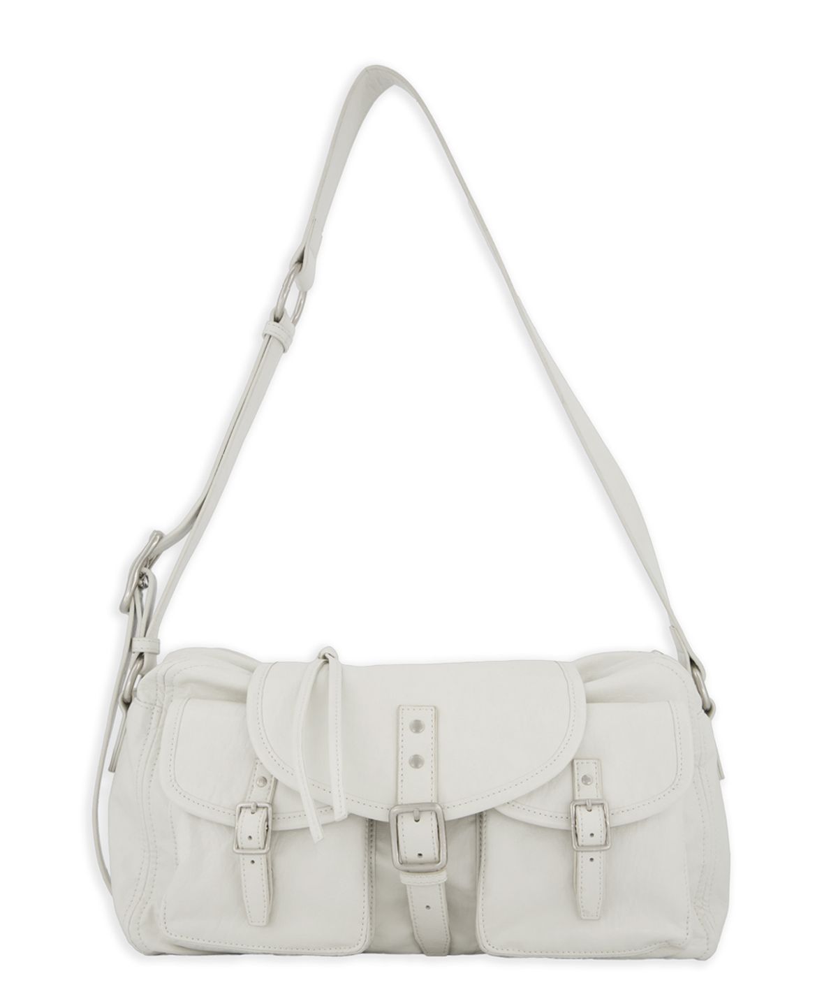 데뷔옹(DEBBYOUNG) BIKER BAG [IVORY]