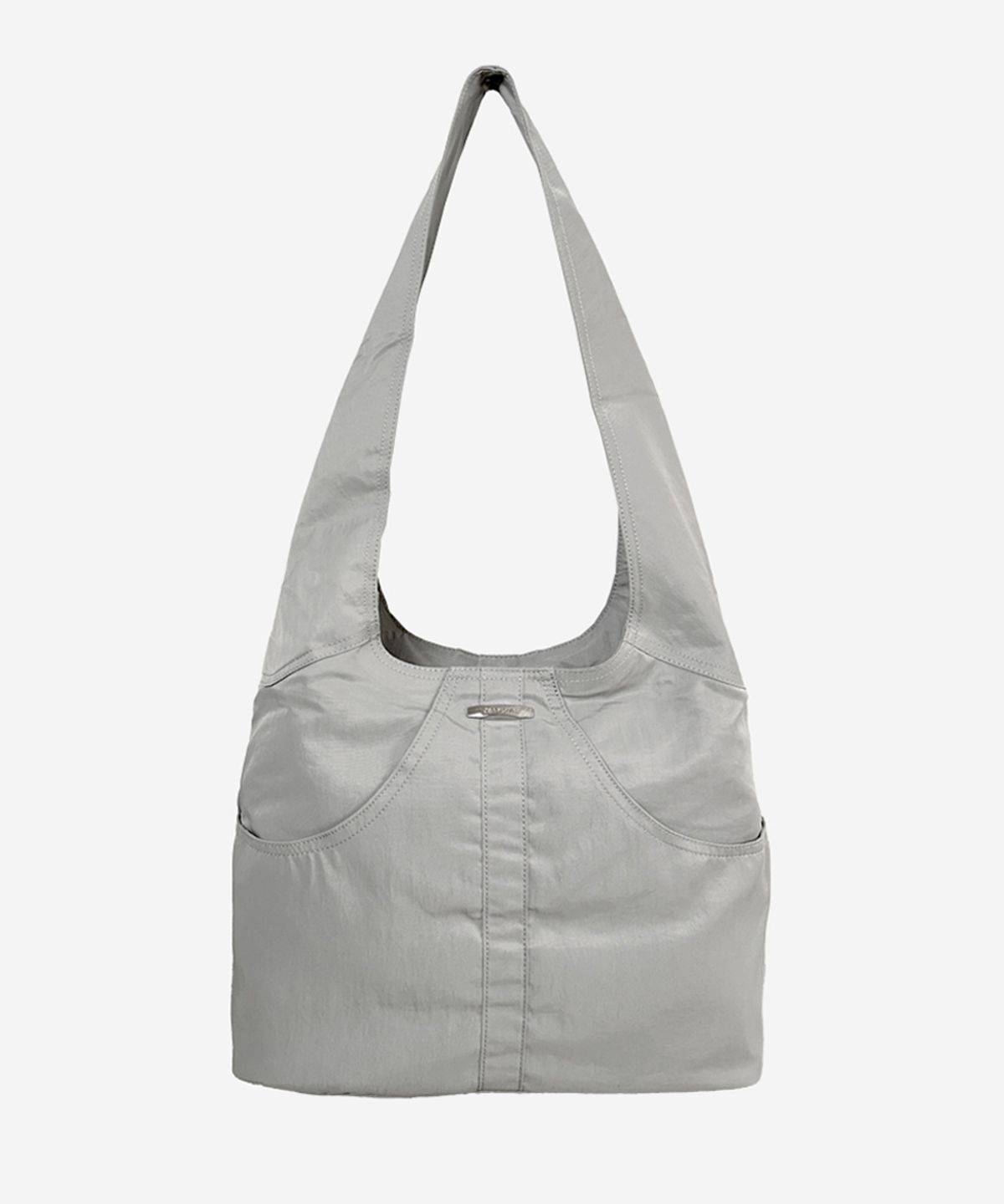 데뷔옹(DEBBYOUNG) CARGO SHOULDER BAG [LIGHT GREY]
