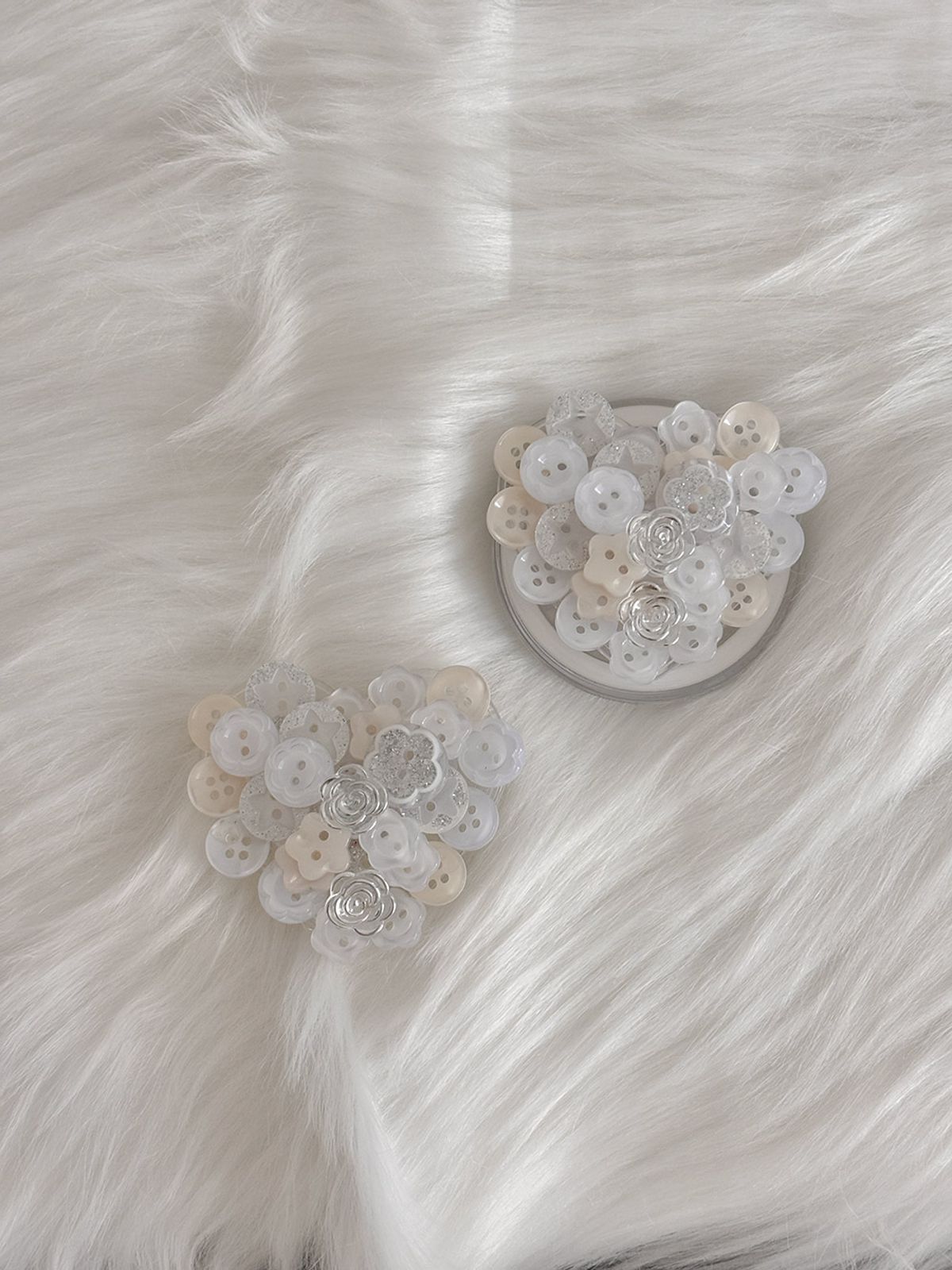 페어오브러브(PAIR OF LOVE) [MAG SAFE]VINTAGE BOTTON HEART TOK