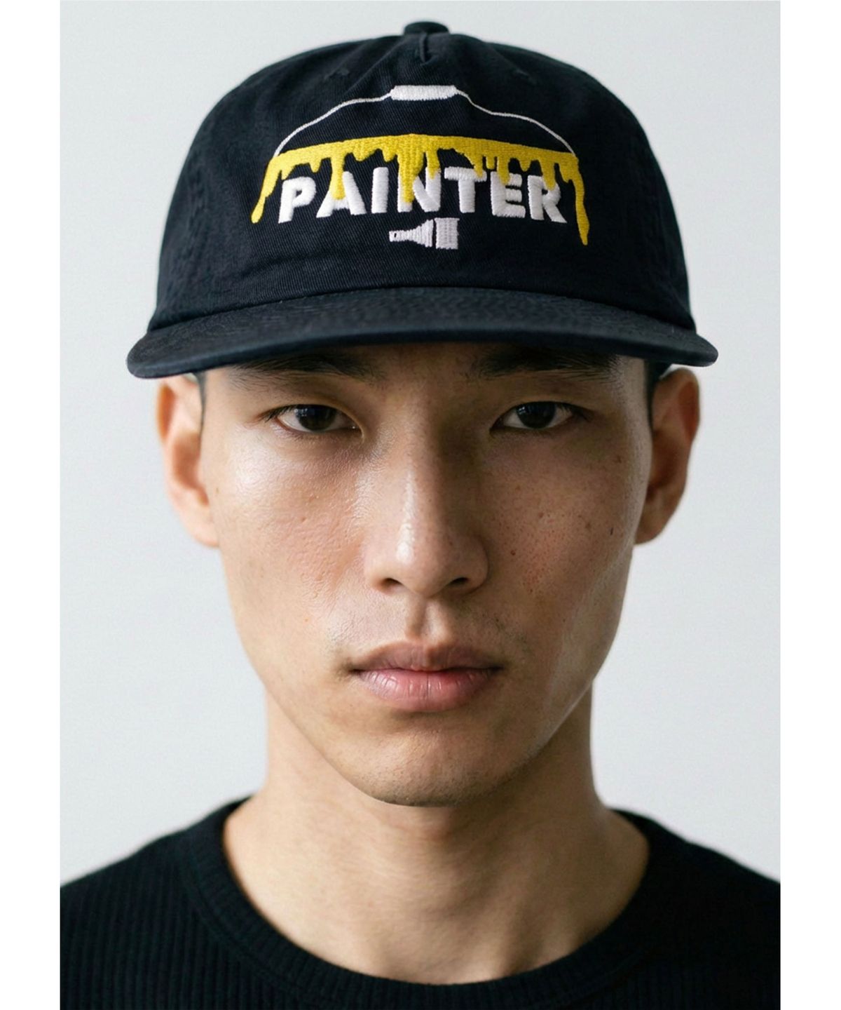준시오(JUNSIO) BLACK PAINTER CAP