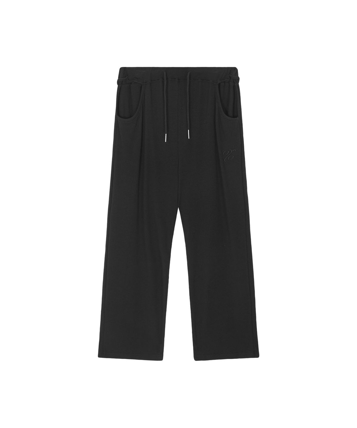 온유어오운(ONYOUROWN) EMPTY POCKET TROUSERS (BLACK)