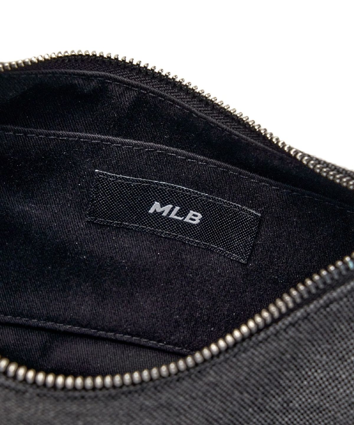 엠엘비(MLB) 베이직 캔버스 호보백 NY (Black)