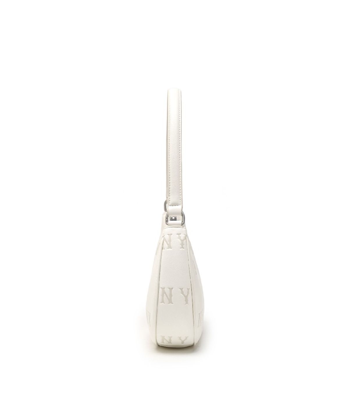 엠엘비(MLB) 클래식 모노그램 엠보 호보백 NY (Cream)