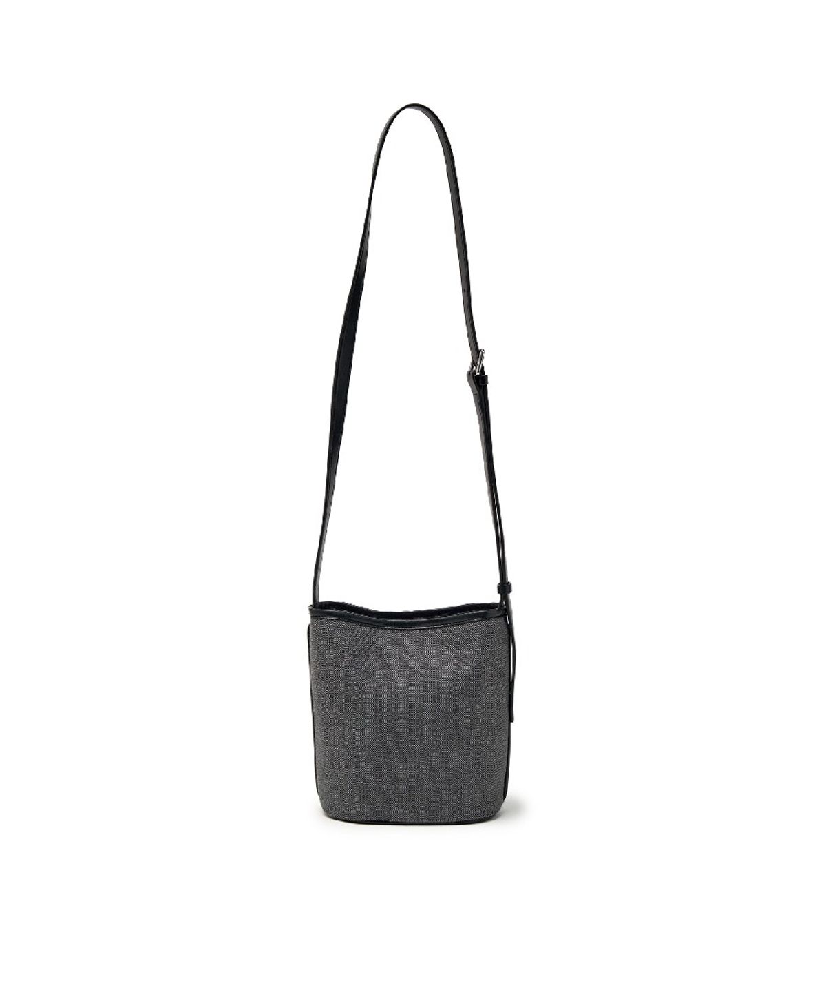 엠엘비(MLB) 베이직 캔버스 미니 버킷백 NY (Black)