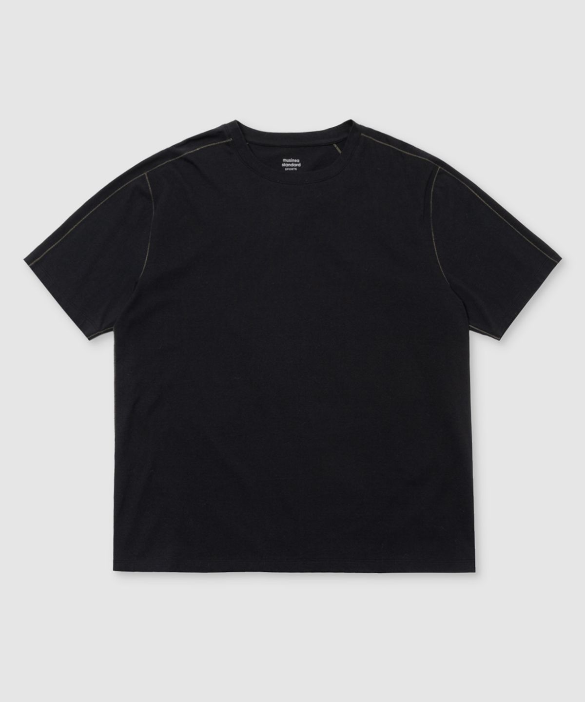 무신사 스탠다드 스포츠(MUSINSA STANDARD SPORTS) 코튼드라이 스티치 숏슬리브 (3color)