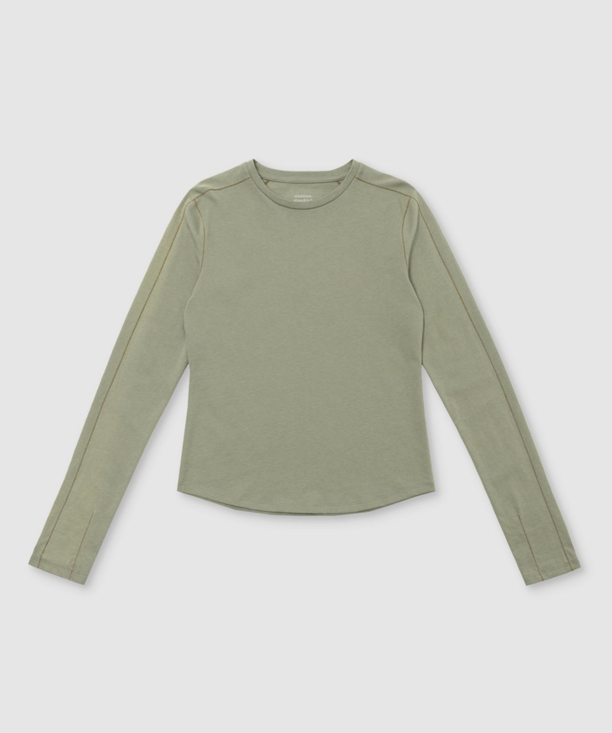 무신사 스탠다드 스포츠(MUSINSA STANDARD SPORTS) 코튼드라이 스티치 롱슬리브 우먼 (3color)
