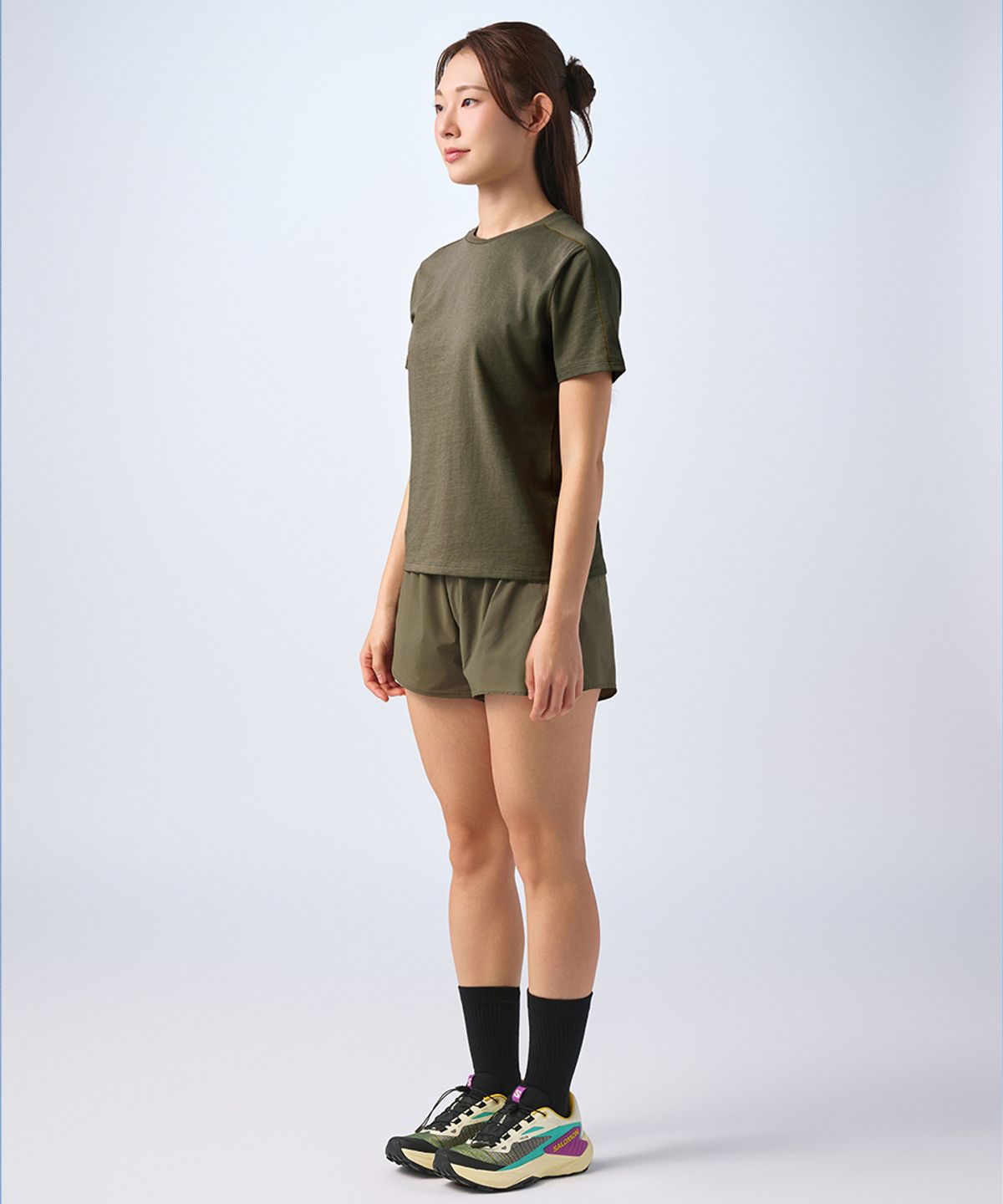 무신사 스탠다드 스포츠(MUSINSA STANDARD SPORTS) 코튼드라이 스티치 숏슬리브 우먼 (3color)
