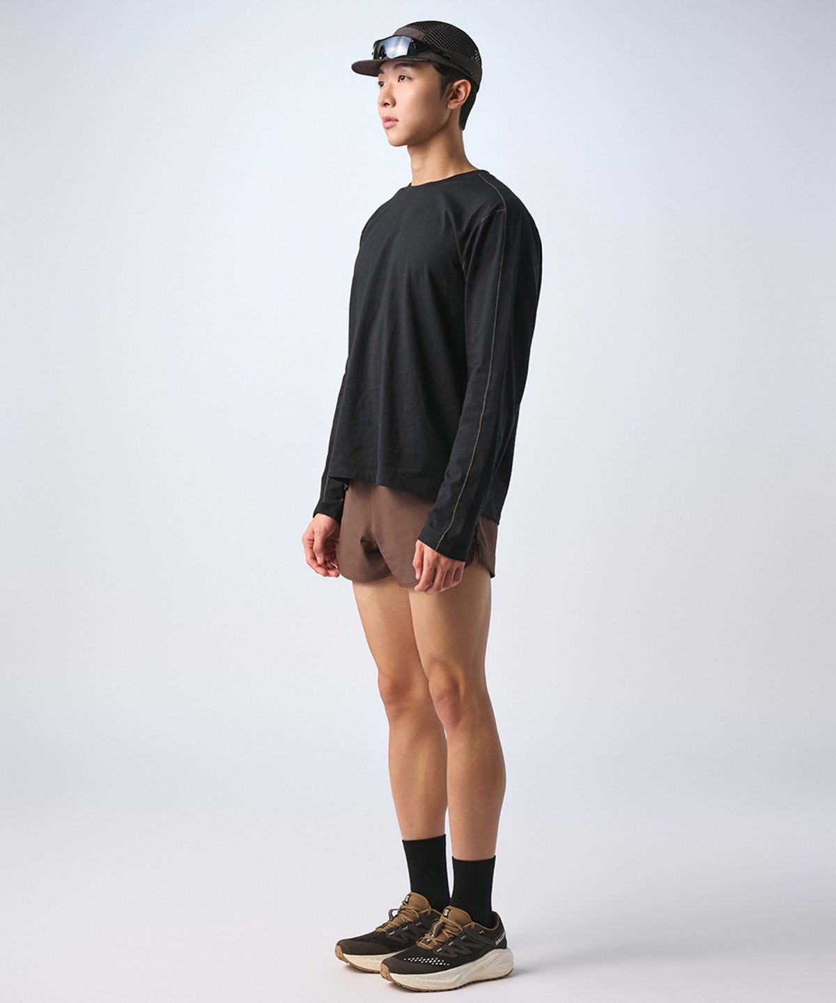 무신사 스탠다드 스포츠(MUSINSA STANDARD SPORTS) 코튼드라이 스티치 롱슬리브 (3color)