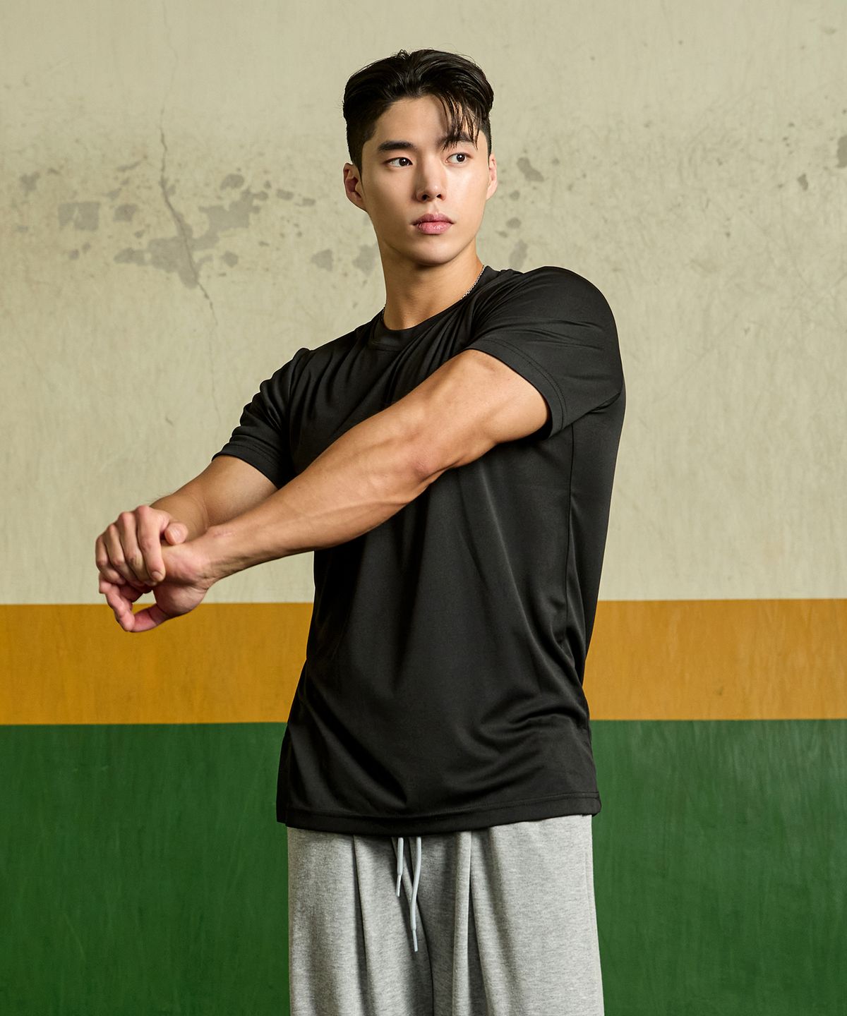 블랙몬스터핏(BLACK MONSTER FIT) [3PACK]무지 인터록 기능성 쿨링 반팔 티셔츠 3P