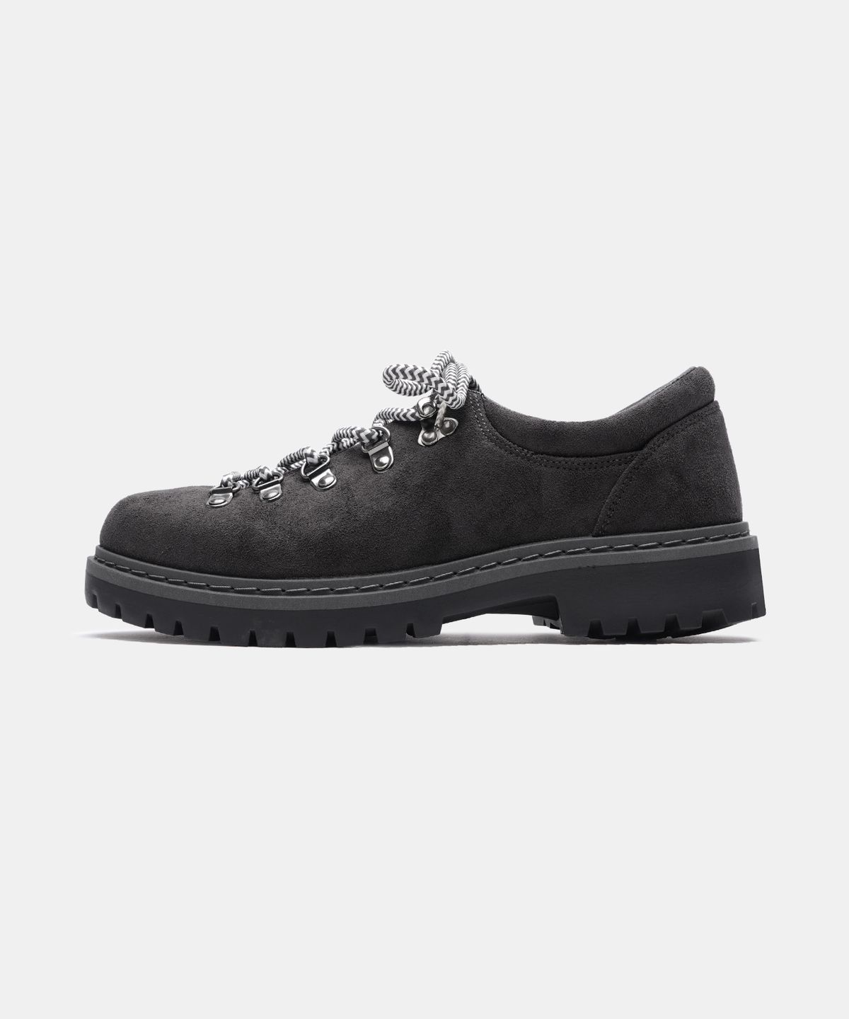 식스핏(6FT) [+4cm] TRAIL SUEDE TRACKERS (CHARCOAL)