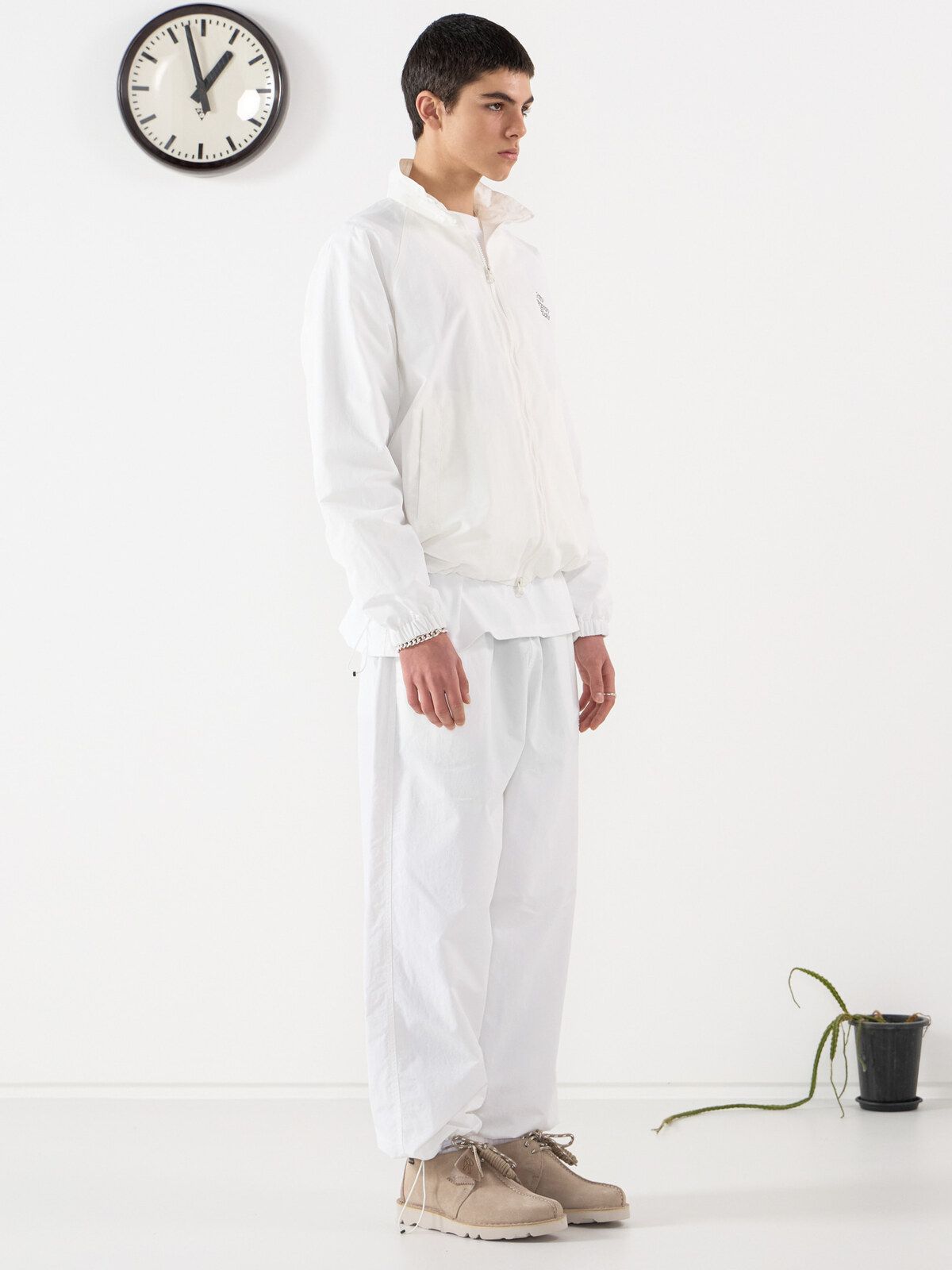 씨씨씨에스(CCCS) WHITE TRACK JACKET