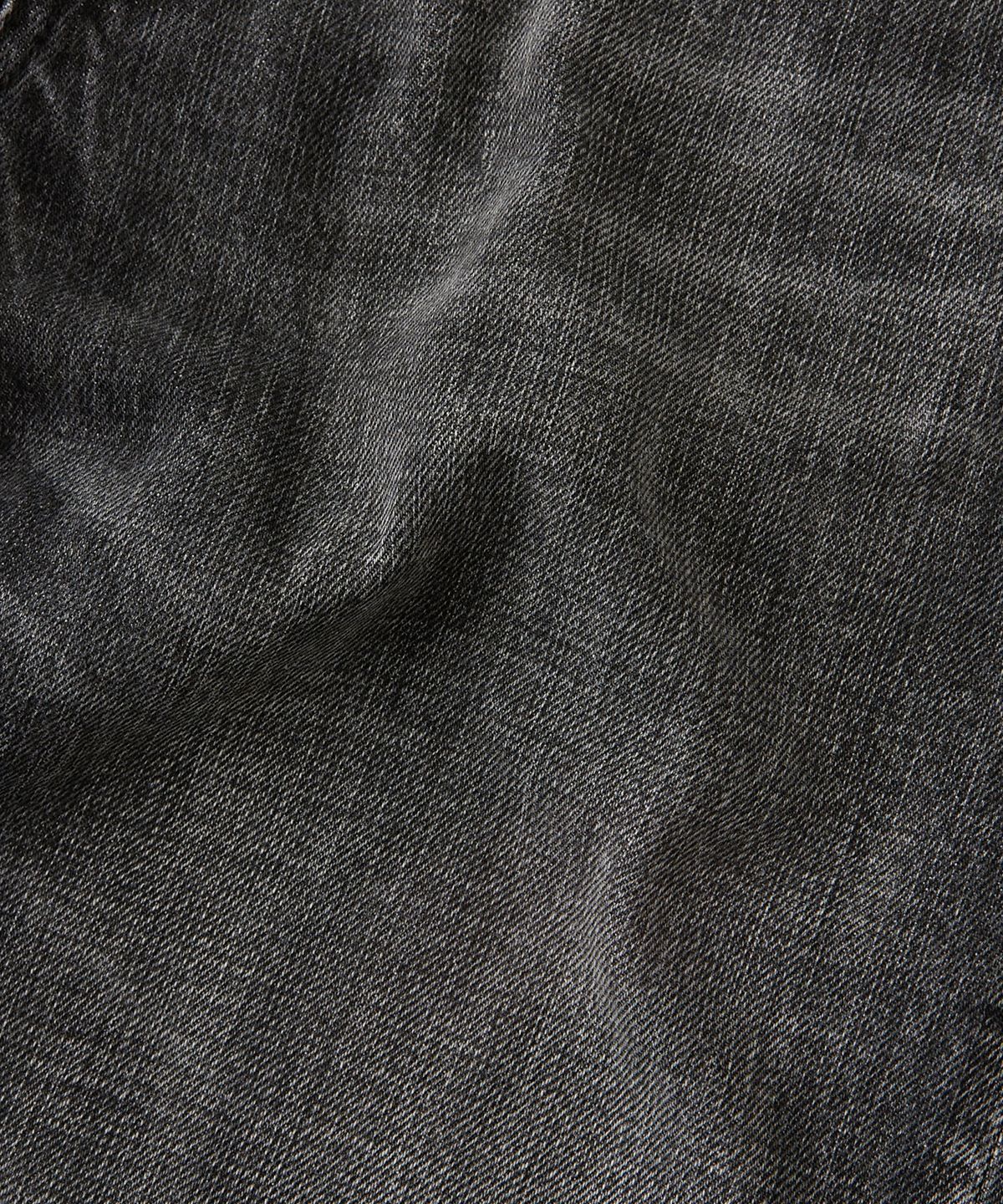 아웃스탠딩(OUTSTANDING) 40S SELVEDGE STRAIGHT PANTS_WASHED BLACK