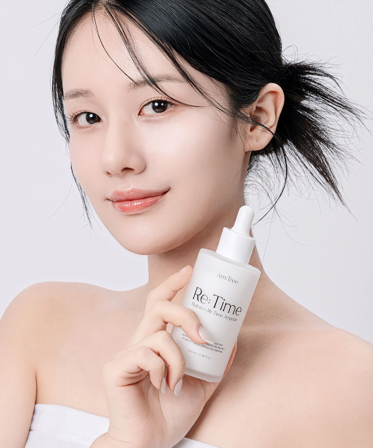 에이엠트리(AMTREE) 입체 수분 레이어링 하이드레이션 리 타임 스킨 부스팅 앰플 100ml+마스크팩 2매 증정