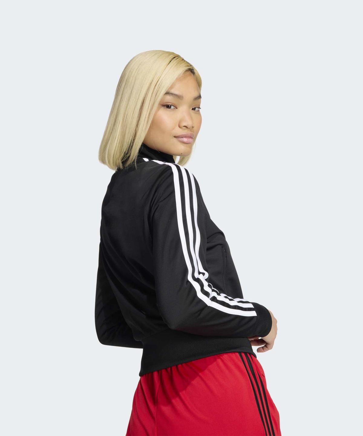 아디다스(ADIDAS) 파이어버드 클래식 트랙탑 - 블랙:화이트 / KD7981