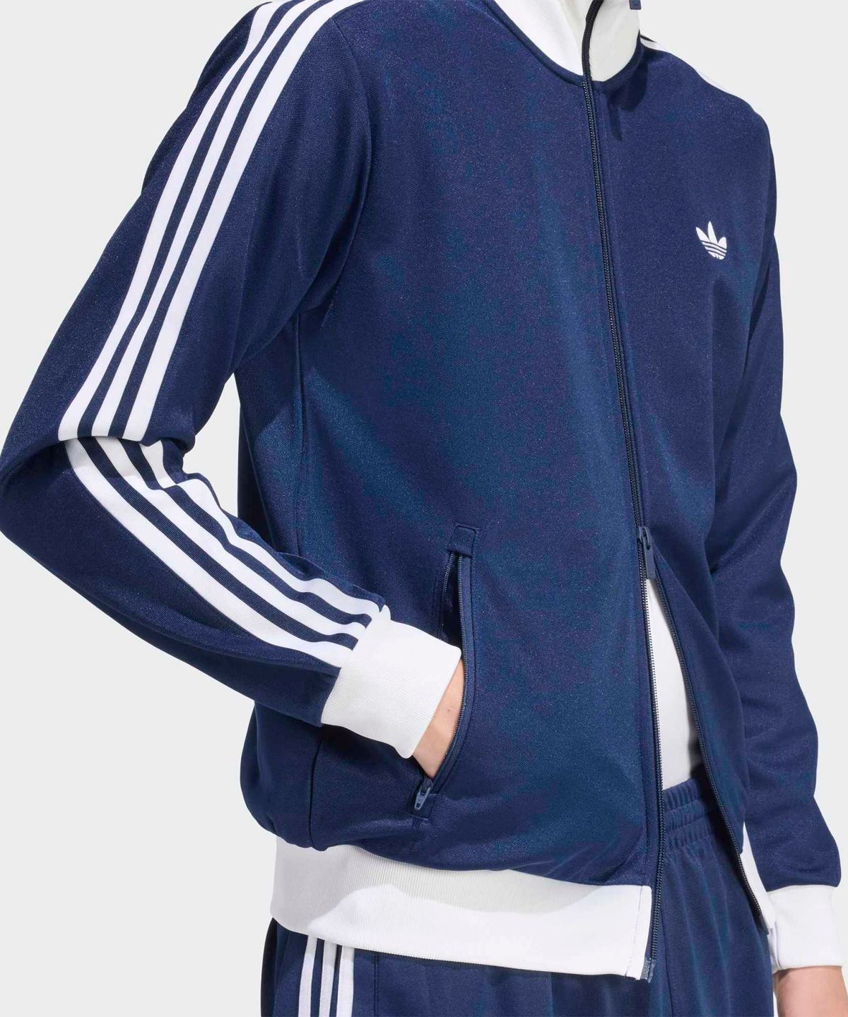 아디다스(ADIDAS) 클래식 트랙탑 - 나이트인디고:화이트 / KE3526