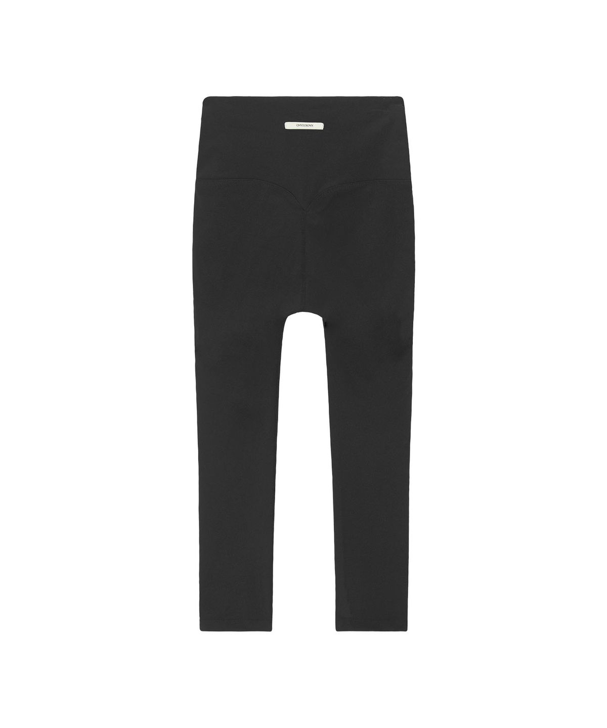 온유어오운(ONYOUROWN) BACK LABEL LOGO LEGGINGS (BLACK)
