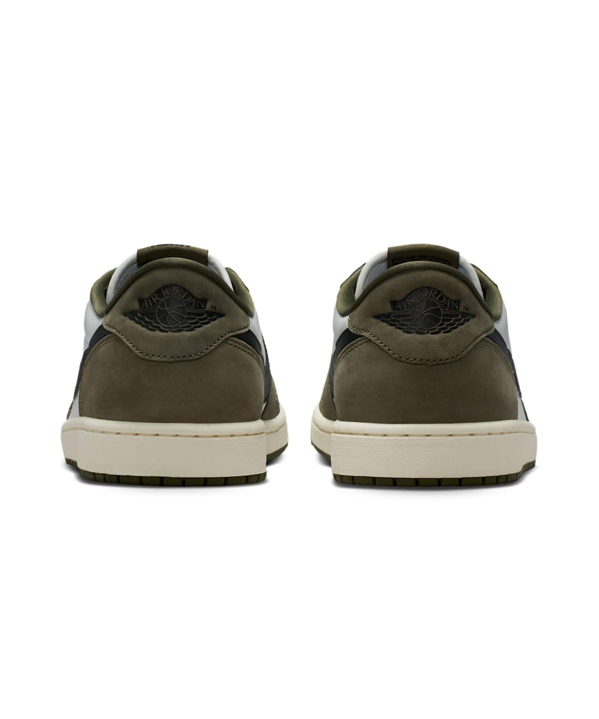 나이키(NIKE) 에어 조던 1 레트로 로우 미디엄 올리브 앤드 서밋 화이트 M - 미디엄 올리브:서밋 화이트:세일:블랙 / HQ6998-200