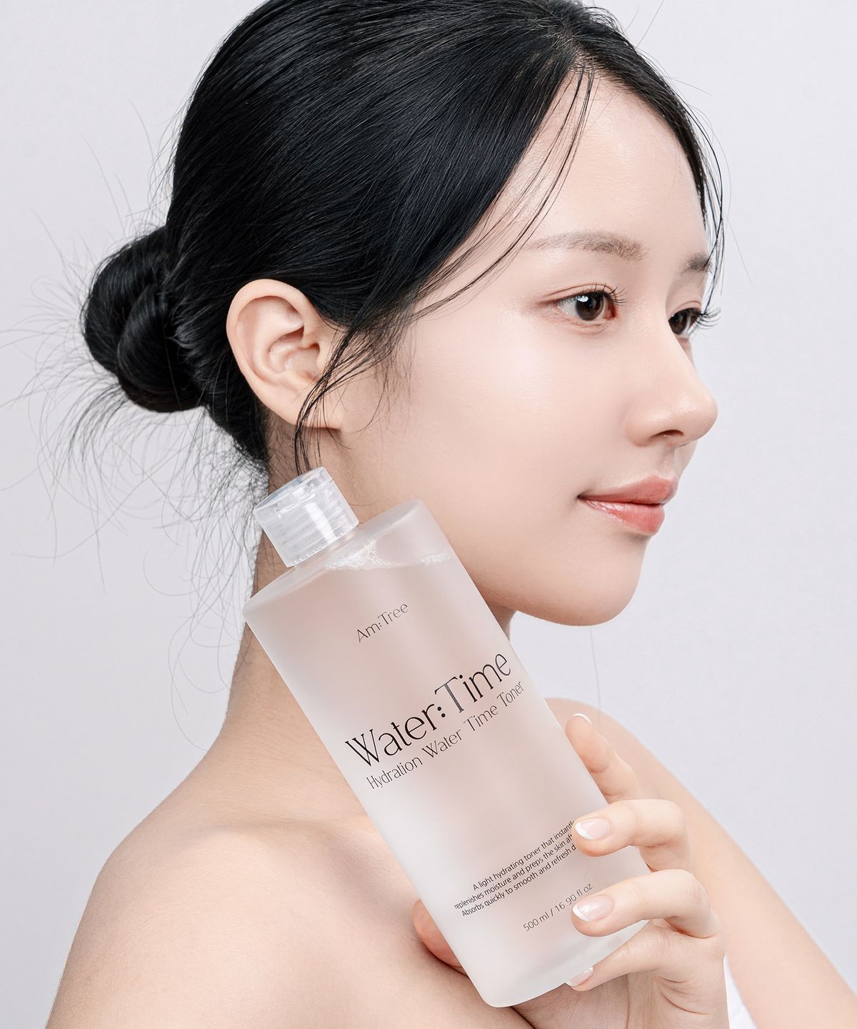 에이엠트리(AMTREE) 누적 보습 하이드레이션 워터 타임 대용량 스킨 토너 500ml
