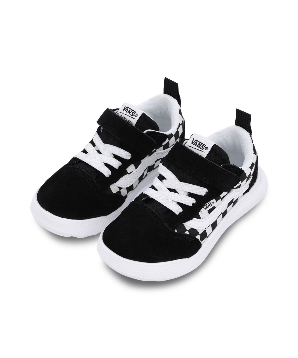 반스 키즈(VANS KIDS) 울트라 레인지66 V 토들러_체커보드 블랙/화이트