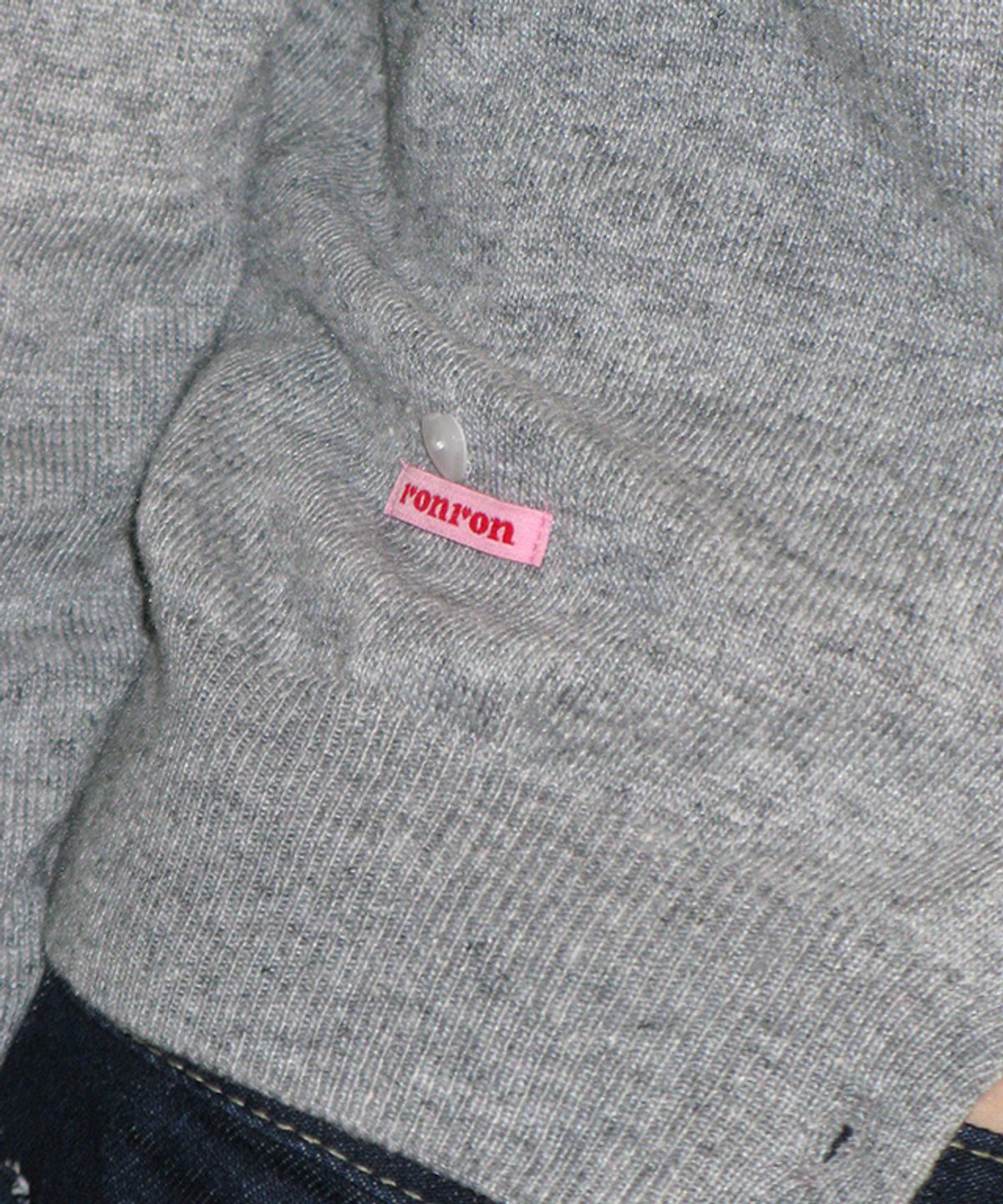 론론(RONRON) SOFT DAYS KNIT CARDIGAN GREY