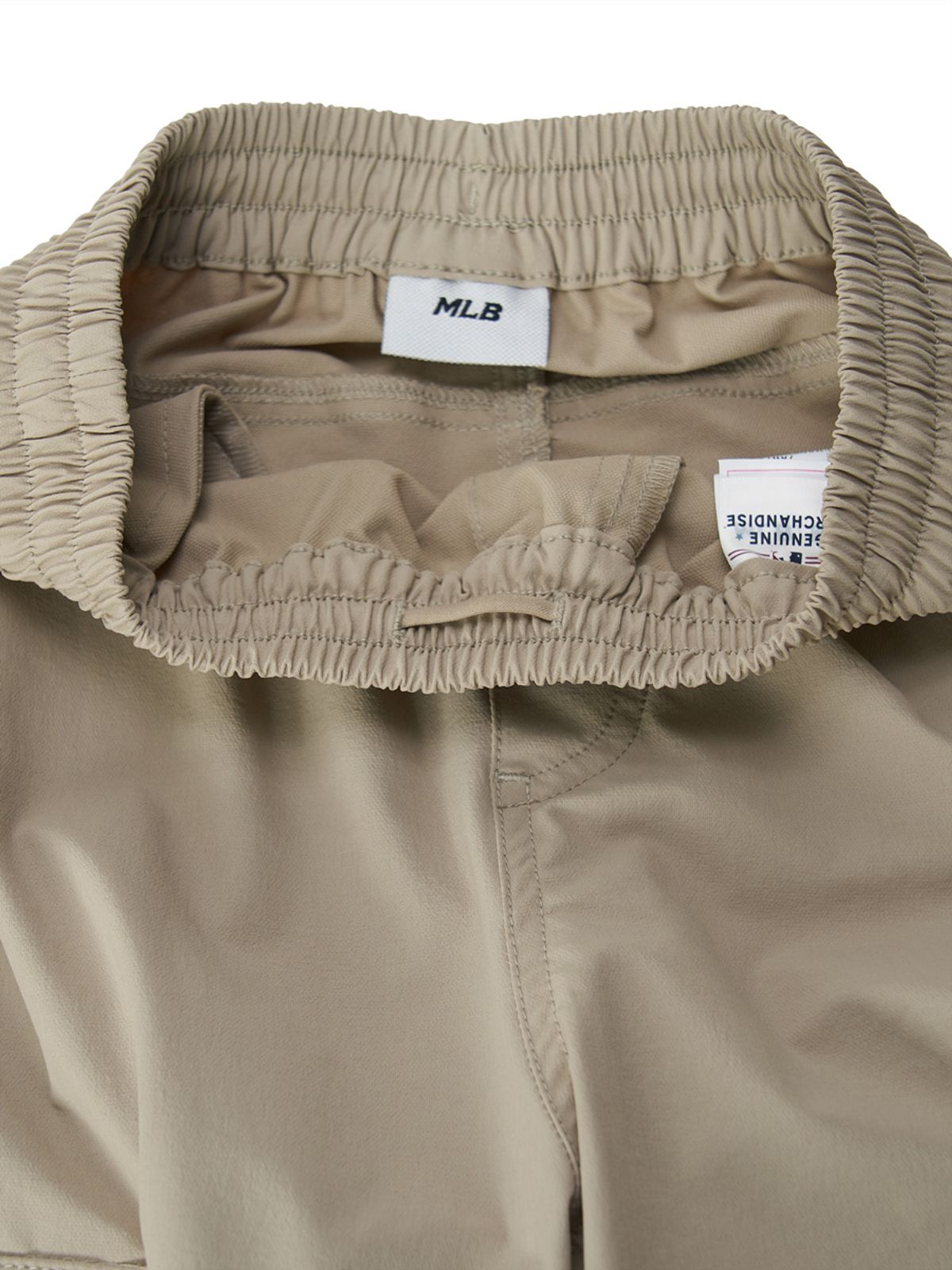 엠엘비 키즈(MLB KIDS) 아웃도어 루즈 스트레이트 카고 우븐팬츠 NY (Beige)