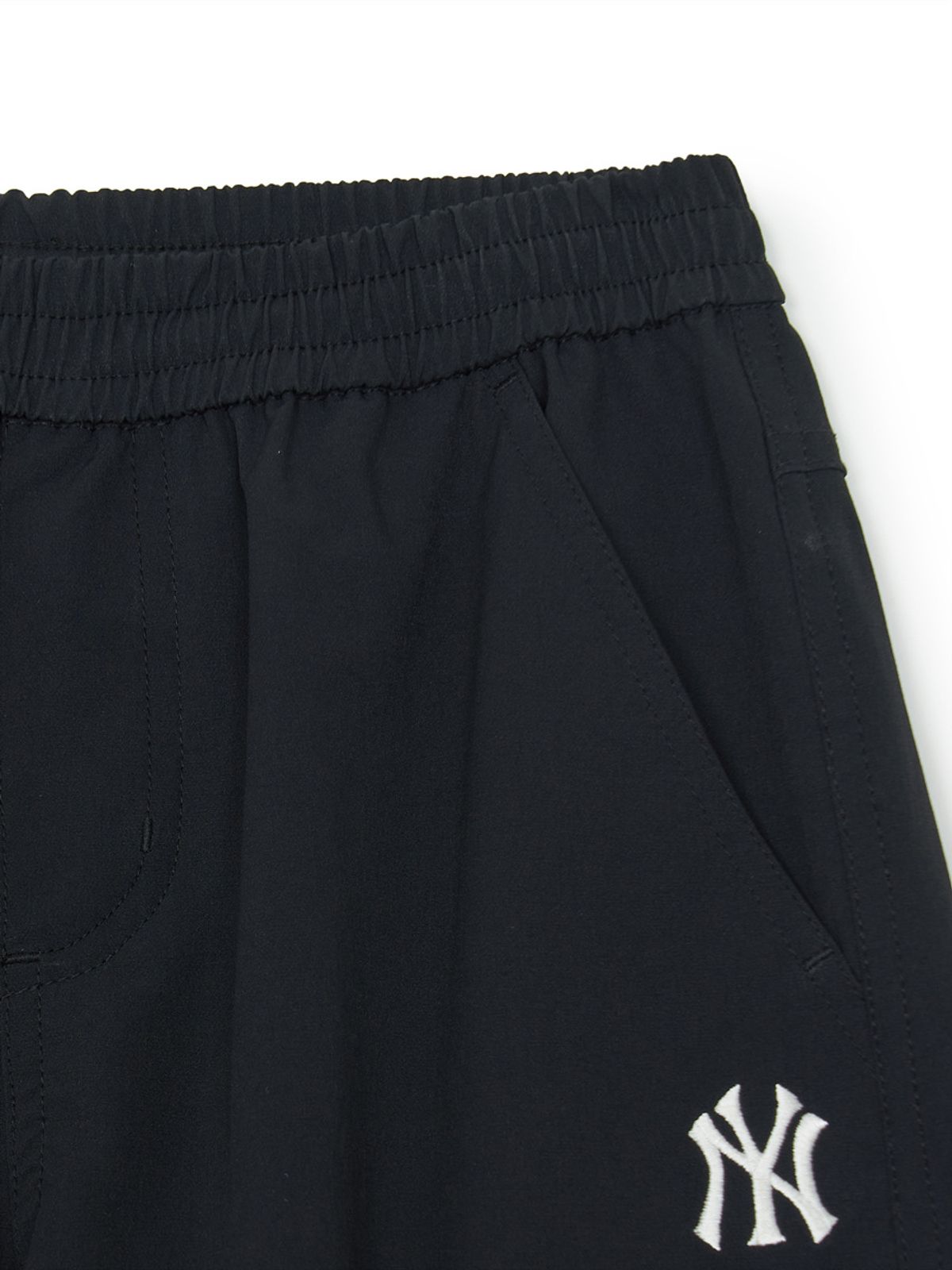 엠엘비 키즈(MLB KIDS) 아웃도어 루즈 스트레이트 카고 우븐팬츠 NY (Black)