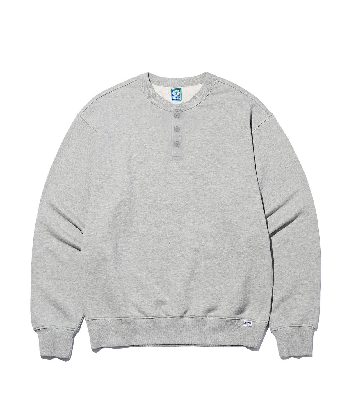 디스커스 애슬레틱(DISCUS ATHLETIC) 헨리넥 스웨트 셔츠 4colors