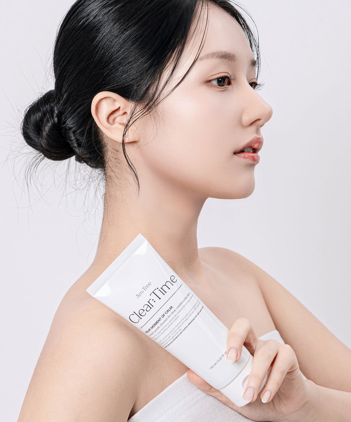 에이엠트리(AMTREE) 클리어 타임 클렌징폼  버블 딥 머랭폼 저자극 클렌저 150ml+마스크팩 2매 증정