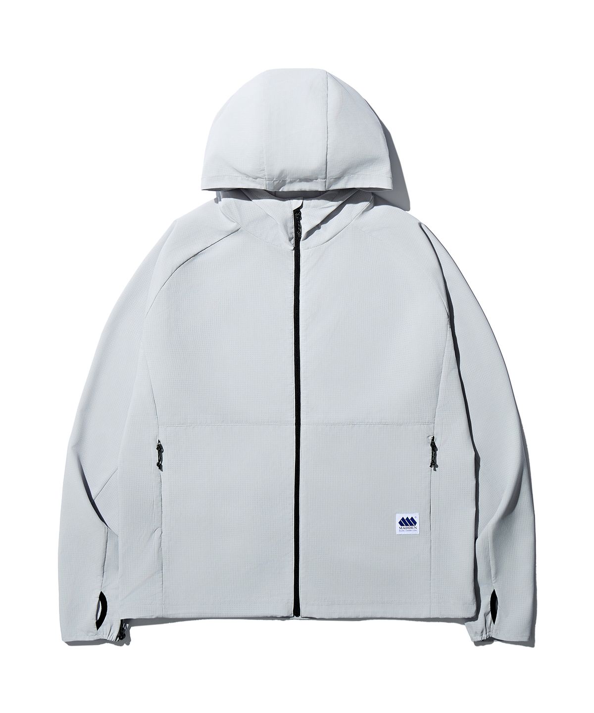 매든(MADDEN) [2COLORS] 에어쿨링 집업 후디