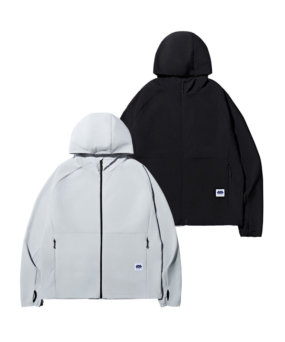 매든(MADDEN) [2COLORS] 에어쿨링 집업 후디