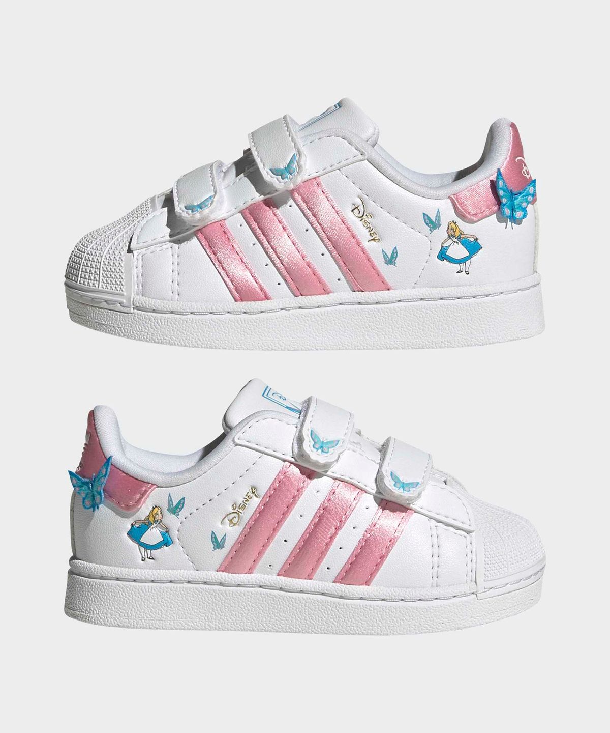 아디다스 키즈(ADIDAS KIDS) 아디다스 X 디즈니 엘리스 슈퍼스타 II CF 인펀트