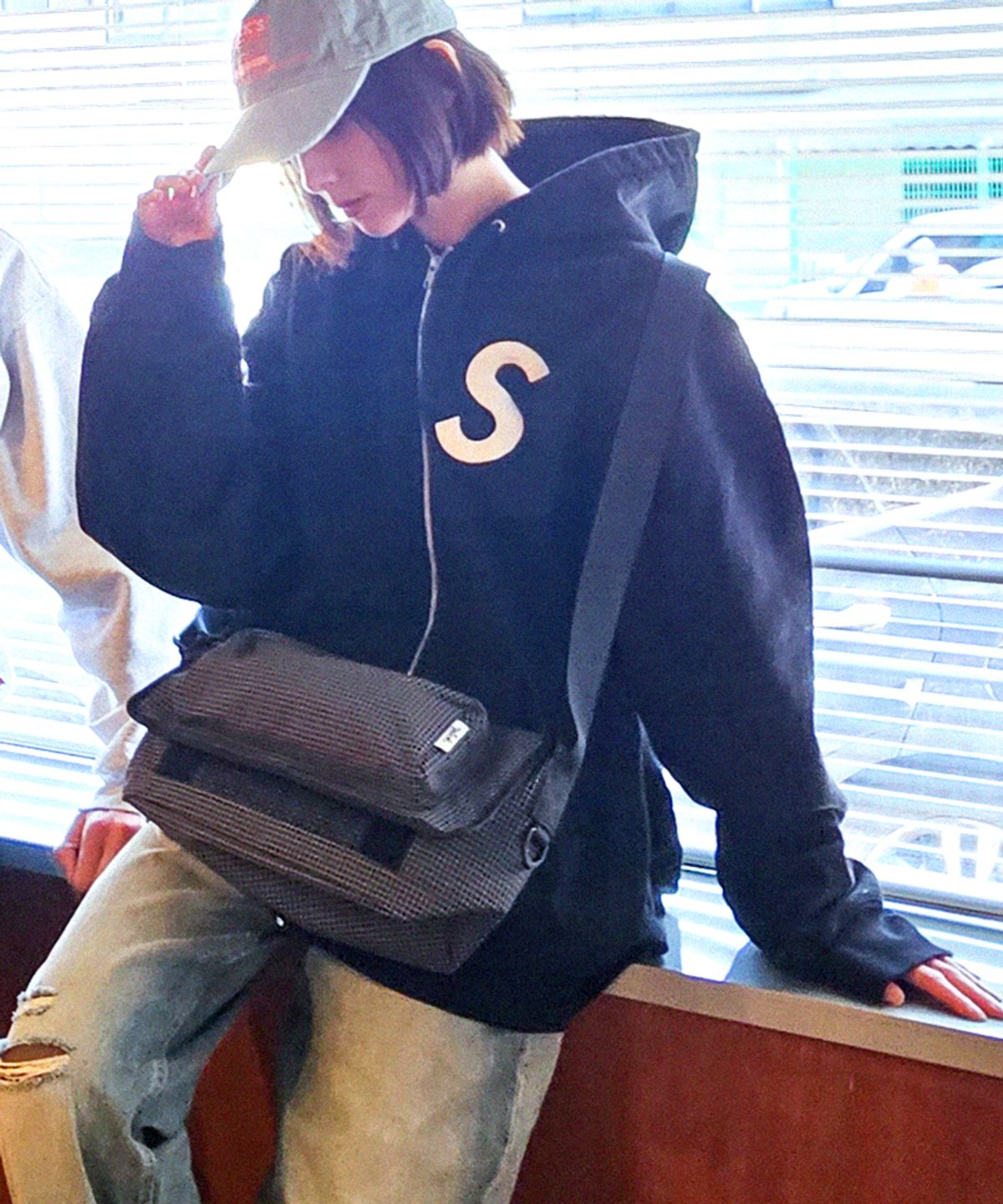 윅(WICK) Messenger bag-블랙