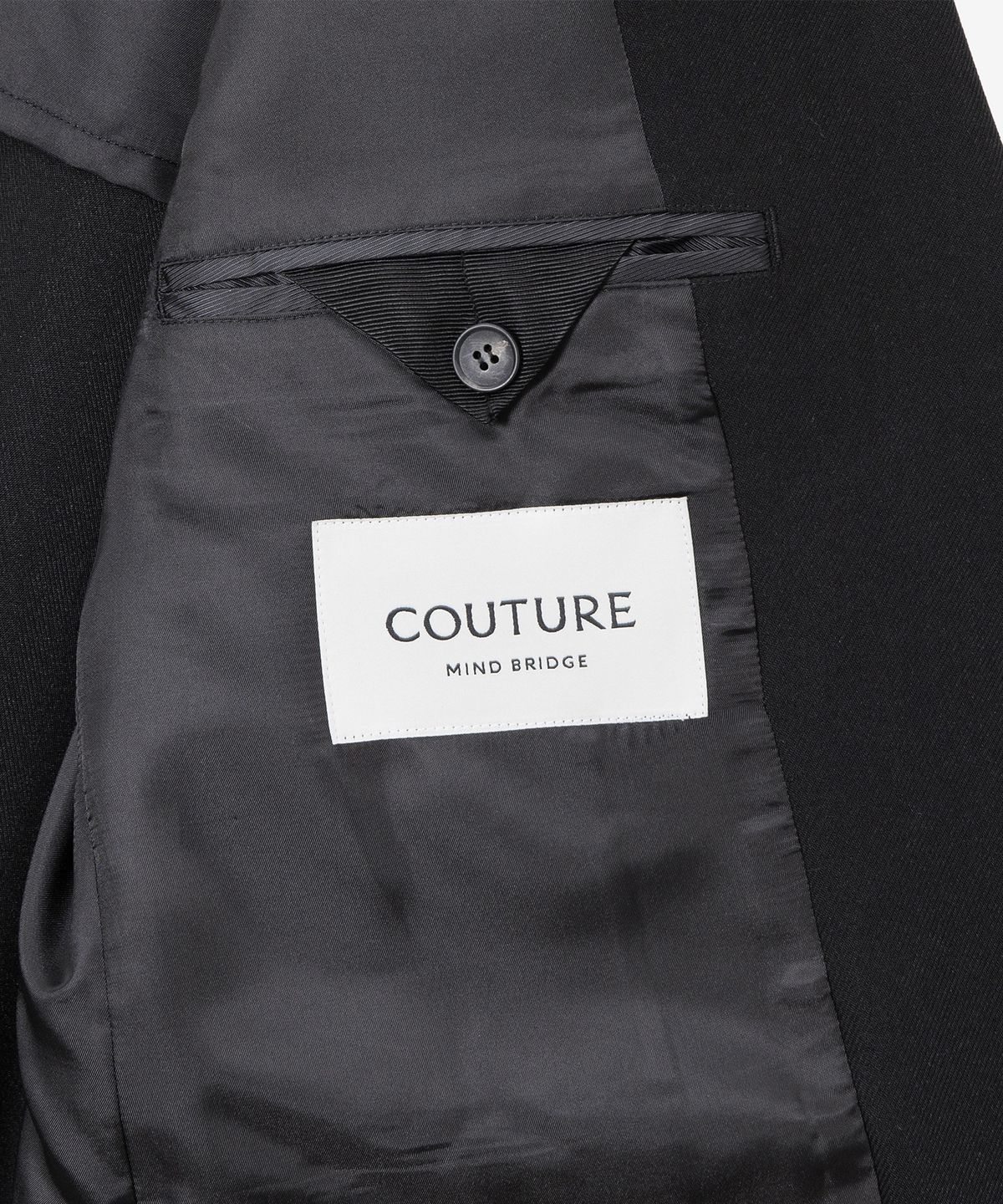 마인드브릿지(MINDBRIDGE) [COUTURE]오버핏 트윌 미니멀 자켓