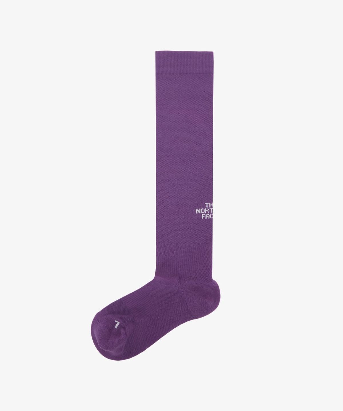 노스페이스(THE NORTH FACE) NY4HR55C 티앤에프 런 삭스 오티씨 PURPLE