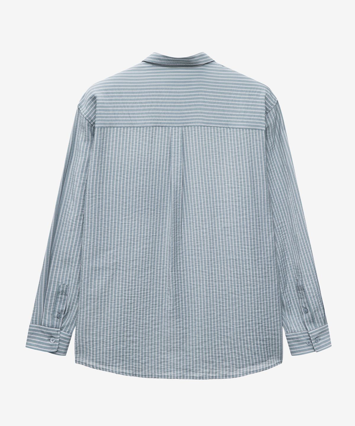 마인드브릿지(MINDBRIDGE) [COUTURE]스트라이프 오버핏 데일리 셔츠 - 2color