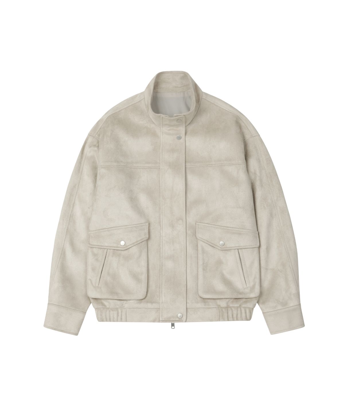 레더리(LEATHERY) 더블 포켓 스웨이드 블루종 자켓 [D.BROWN]