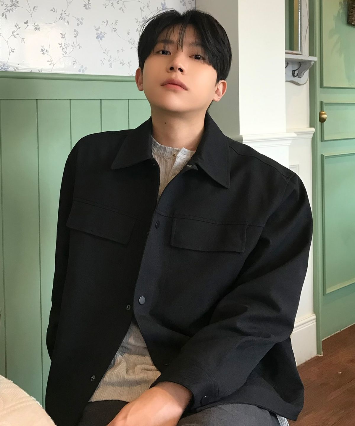 마인드브릿지(MINDBRIDGE) [COUTURE]트윌 조직 트러커 - 2color