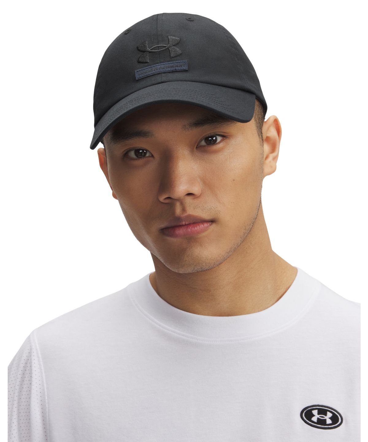 언더아머(UNDERARMOUR) 에센셜 로우 어저스터블 햇 1369783-007