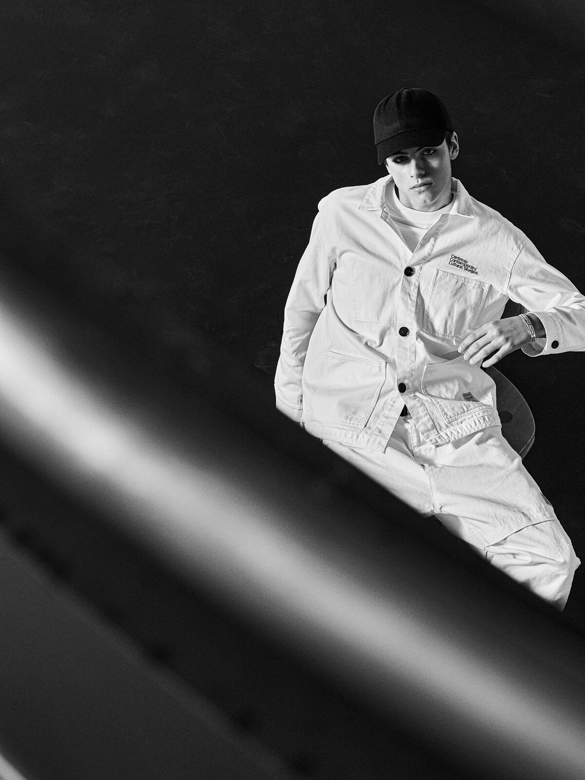 씨씨씨에스(CCCS) WHITE WORK JACKET