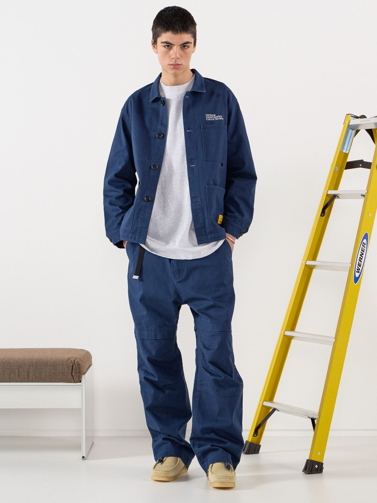 씨씨씨에스(CCCS) WORK BLUE WORK JACKET