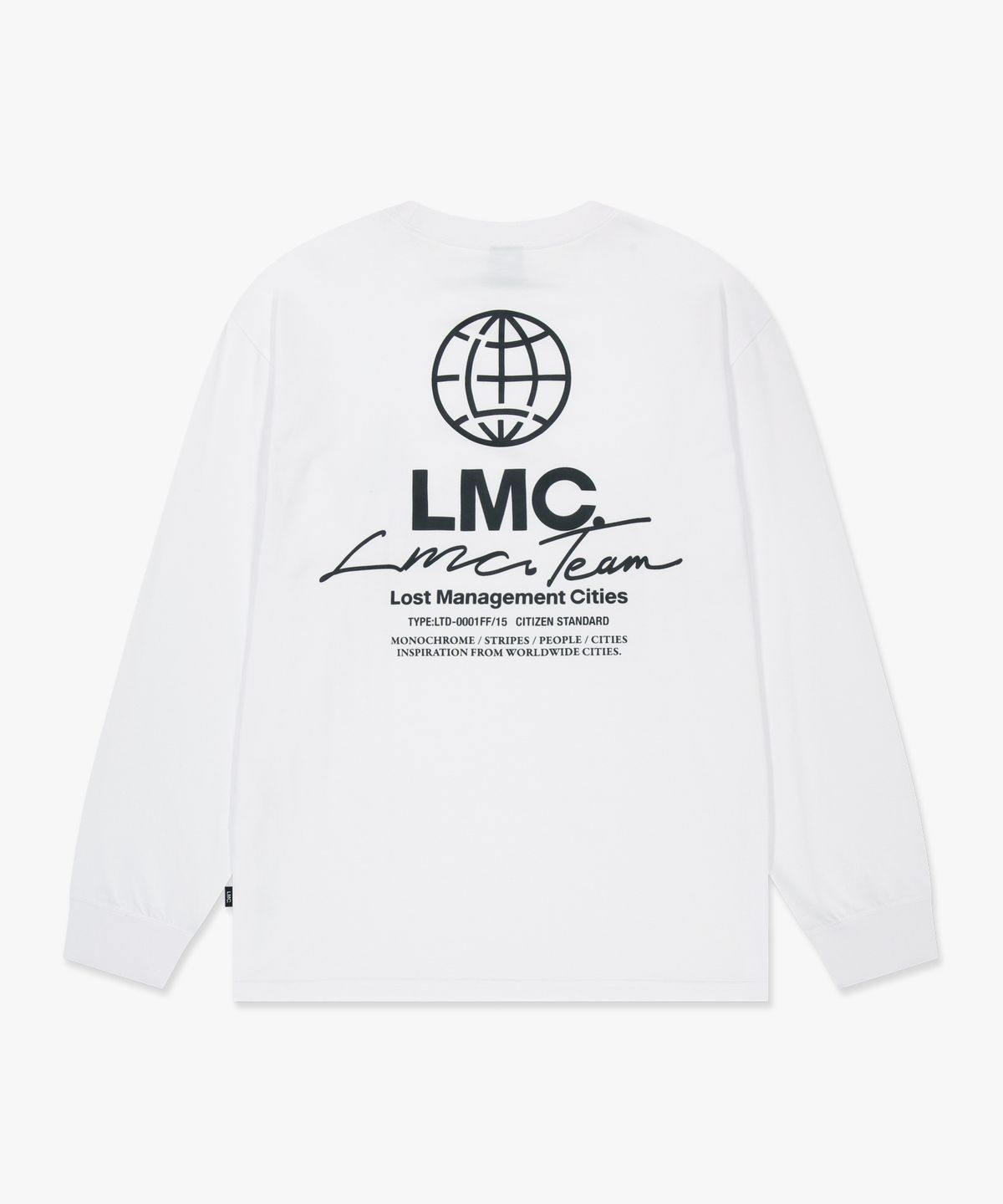 엘엠씨(LMC) SIGNATURE COMBO LONG SLV TEE white