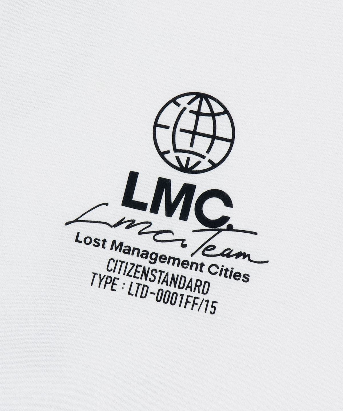 엘엠씨(LMC) SIGNATURE COMBO LONG SLV TEE white