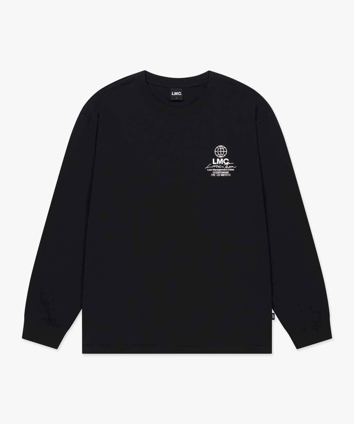 엘엠씨(LMC) SIGNATURE COMBO LONG SLV TEE black