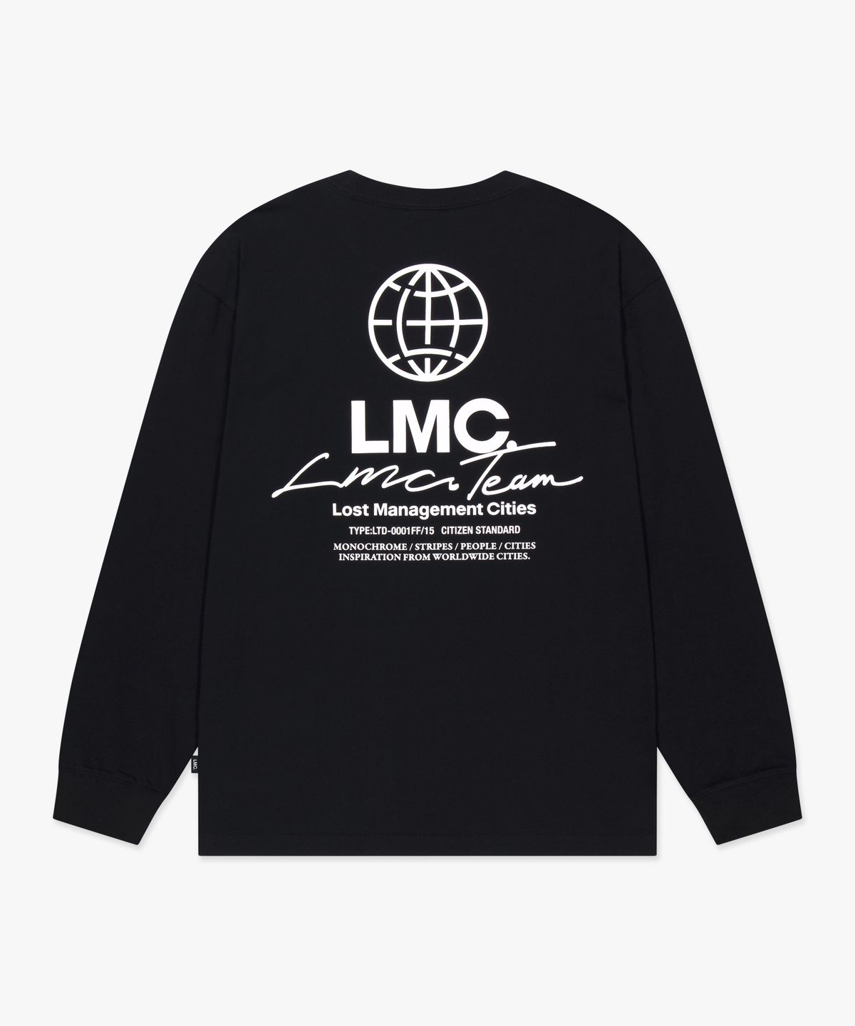 엘엠씨(LMC) SIGNATURE COMBO LONG SLV TEE black