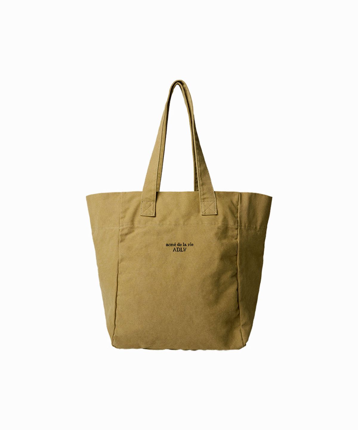 아크메드라비(ACME DE LA VIE) BASIC LOGO PIGMENT BIG SHOULDER BAG (3COLOR)