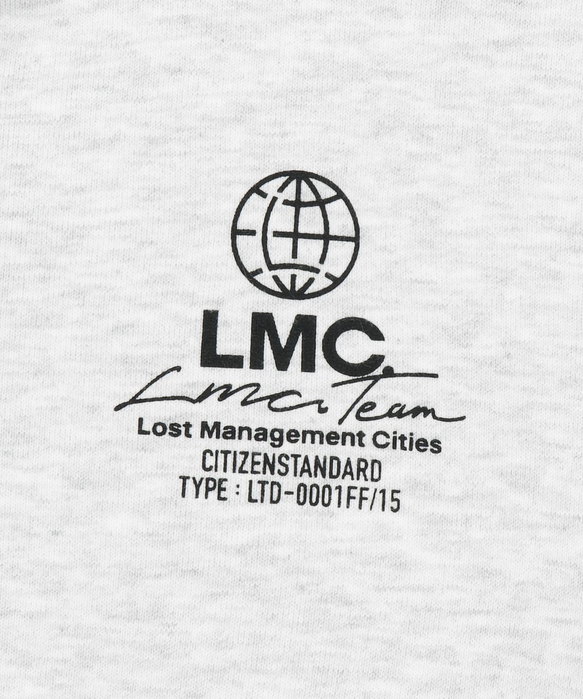 엘엠씨(LMC) WM SIGNATURE COMBO ZIP-UP HOODIE light heather gray