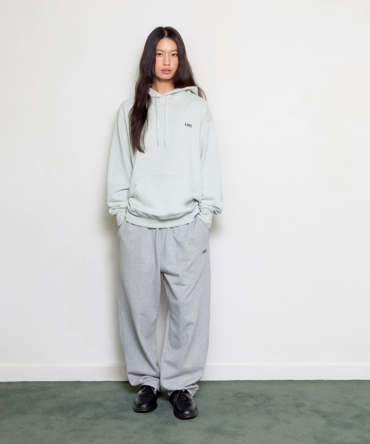 엘엠씨(LMC) S OG STRAIGHT SWEAT PANTS burgundy
