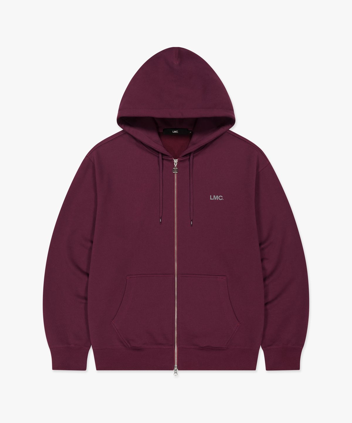 엘엠씨(LMC) OG ZIP-UP HOODIE burgundy